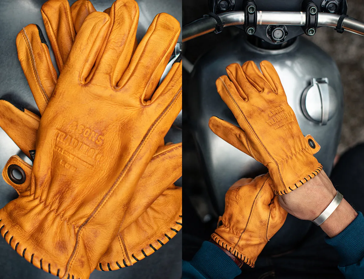 &SONS Adventure Gloves Tan