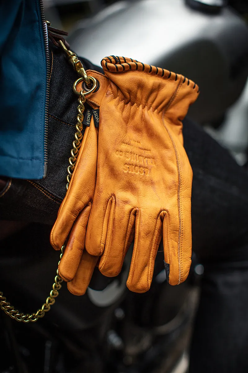 &SONS Adventure Gloves Tan