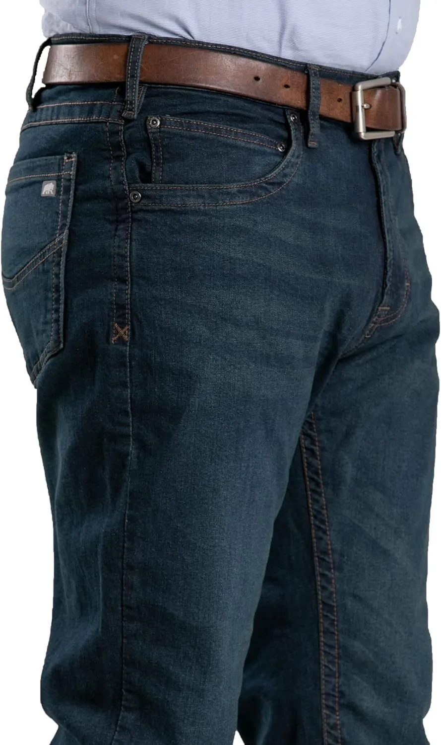 Berne Men's Highland Flex Relaxed Fit Straight Leg Jean