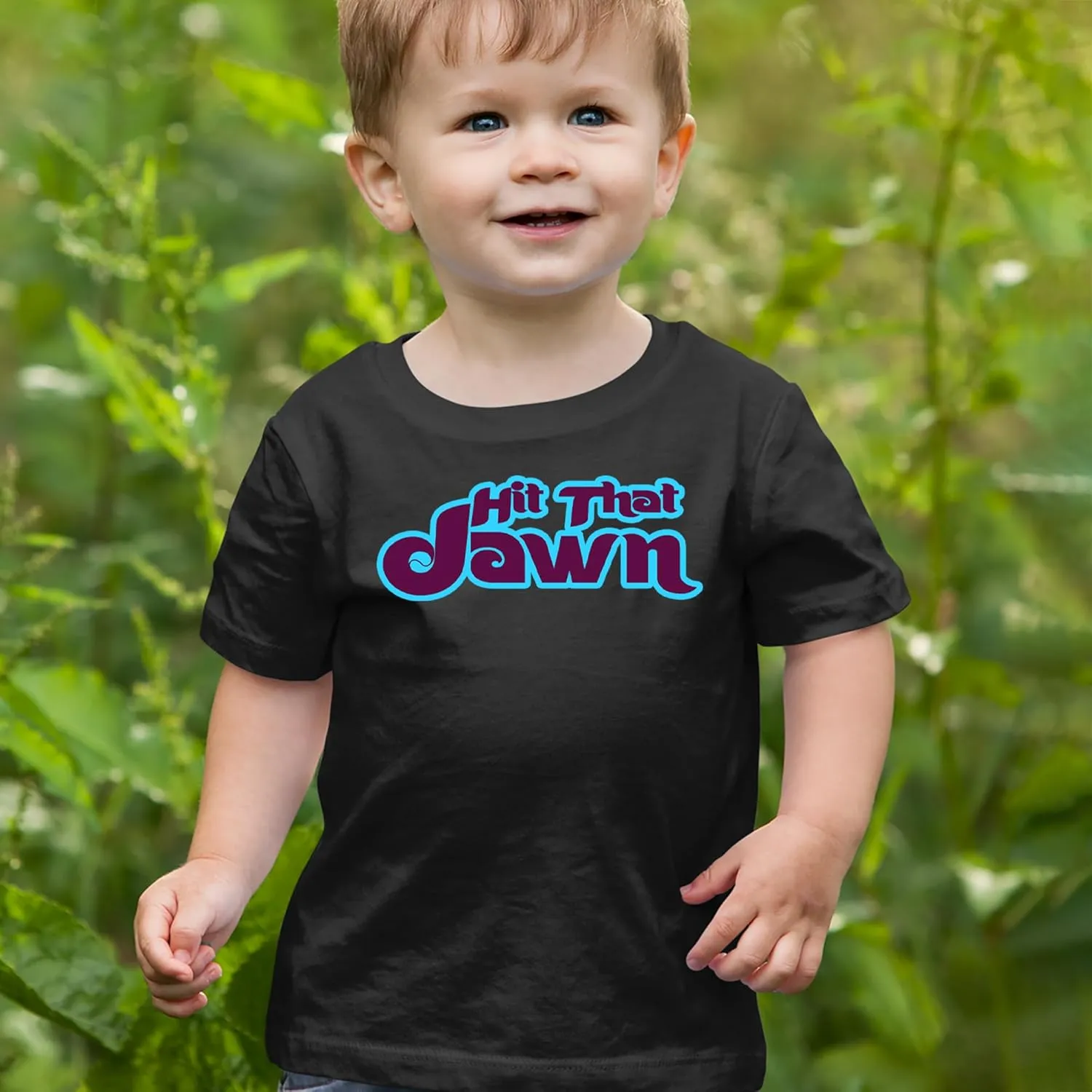 Hit That Jawn Philly Baseball Toddler T-Shirt, Soft Cotton