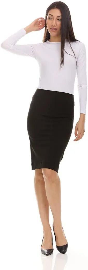 Kiki Riki Women's Cotton Pencil Skirt