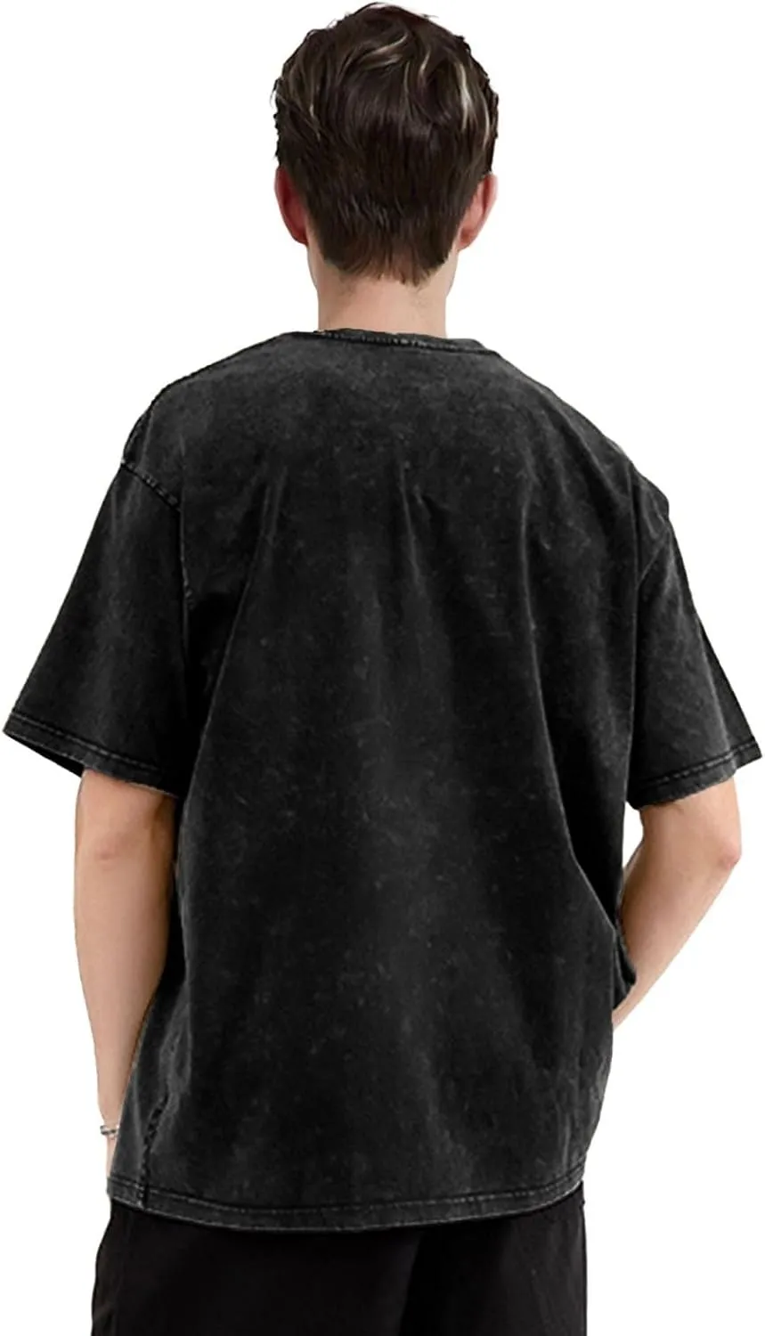 Men's T Shirt Short Sleeve Basic Tee Teens Classic Summer Cotton Shirts