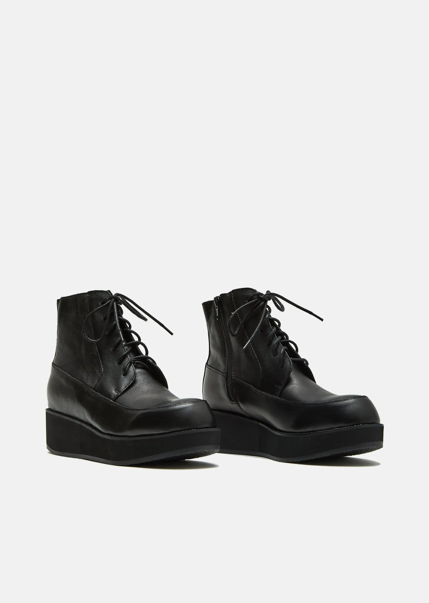 Oiled Leather Mocca Boots