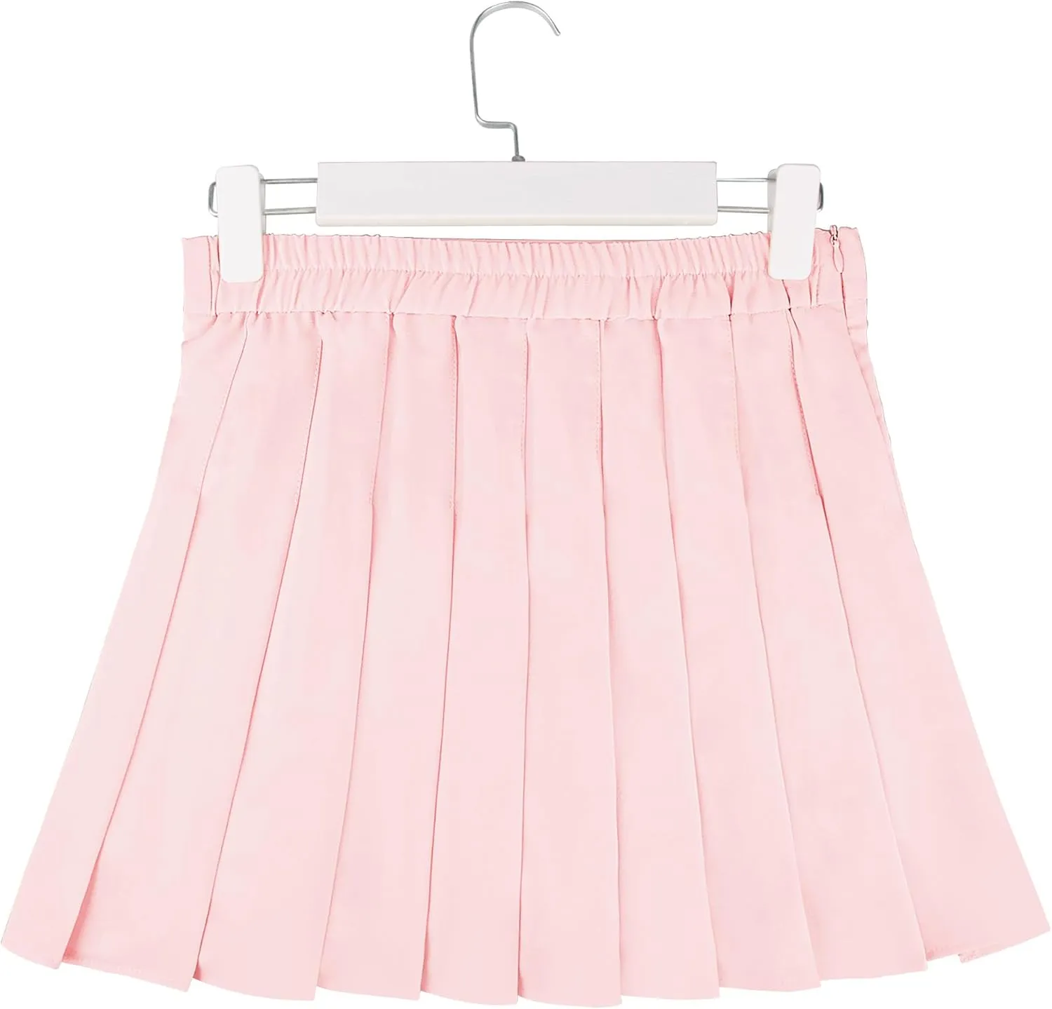 Pleated Skirt for Women Skater Skirt with Shorts Elastic Waist Plus Size Tennis Skirts
