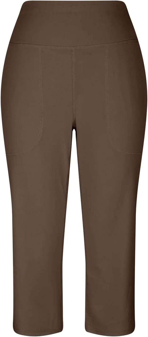 Women High Waisted Wide Leg Cropped Pants Various Occasion Stylish Styles Trousers Work Gym Fashion Casual Yoga Pants
