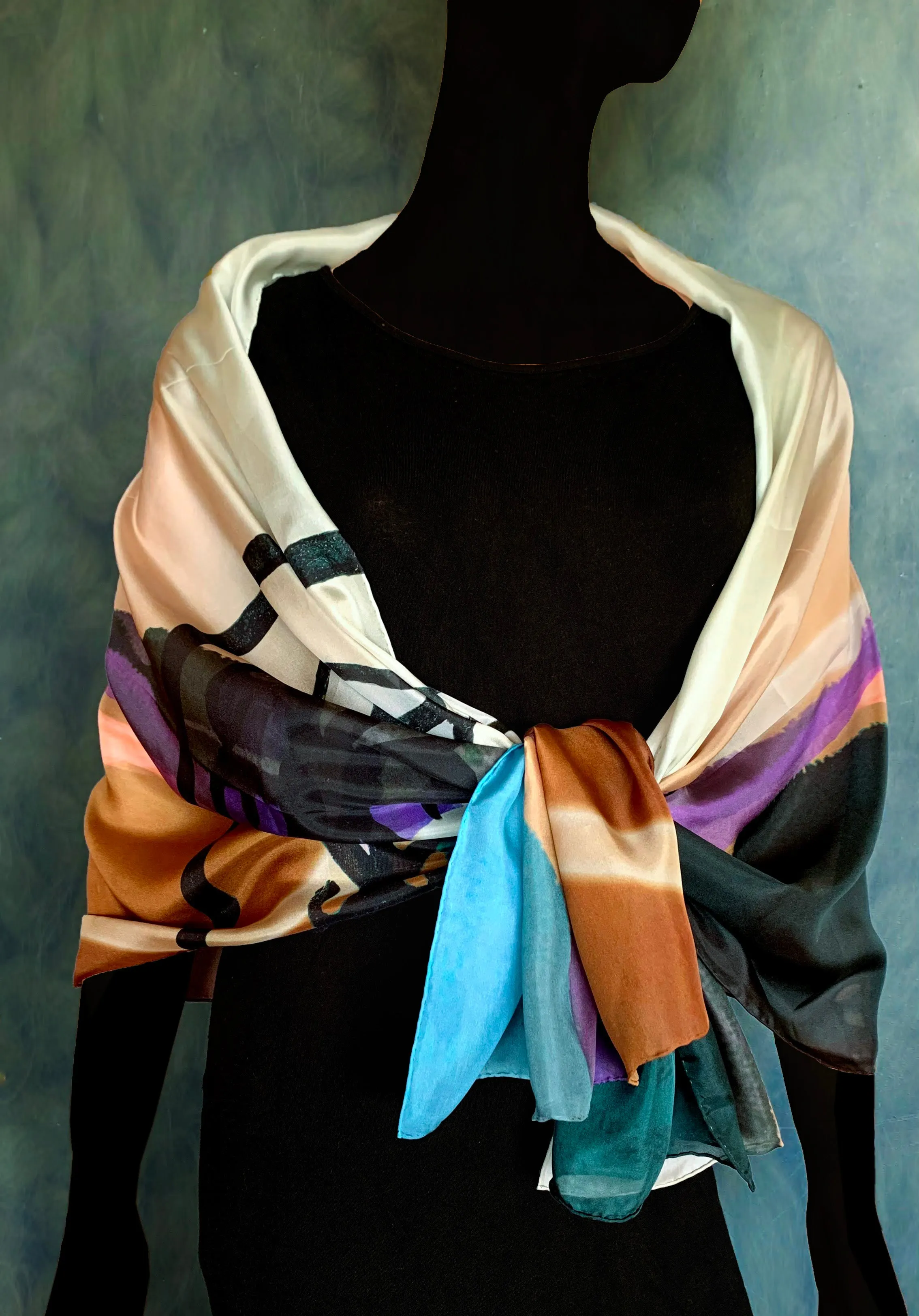 Ziffa Helwa Sunset Shawl